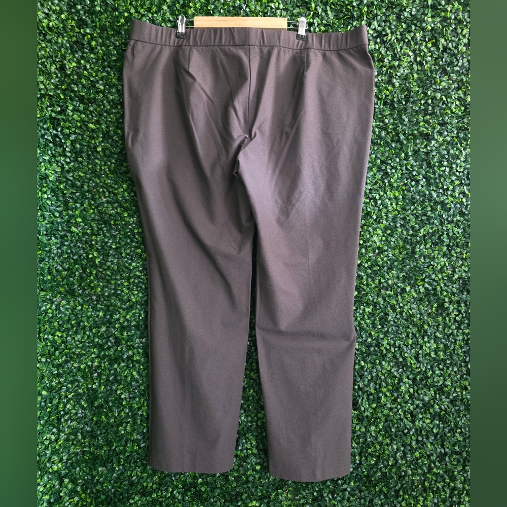 Eilen Fisher Women's Gray Slim Bootcut Pants Size 3X - Picture 6 of 6
